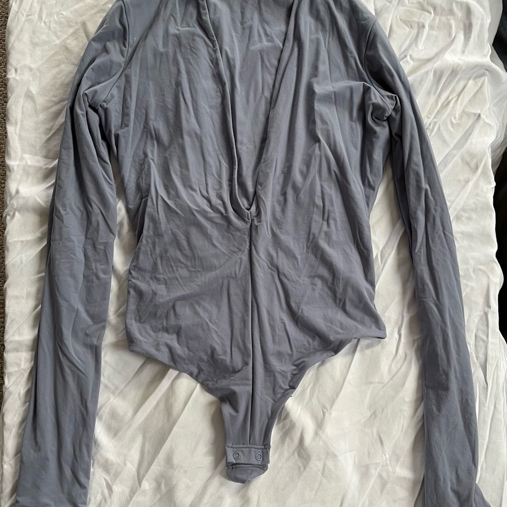 SKIMS plunging bodysuit